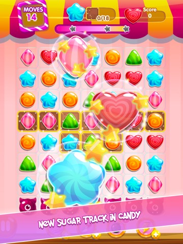 Candy Valley Mania - Match 3 Crush Blast Puzzleのおすすめ画像1