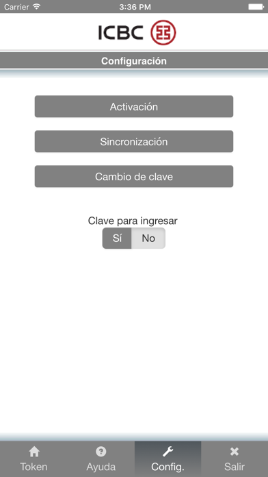 ICBC Token Virtual Screenshot