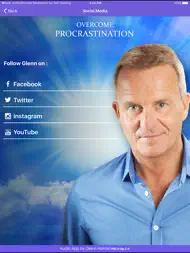 Overcome Procrastination Hypnosis by Glenn Harrold ipad bilder 1