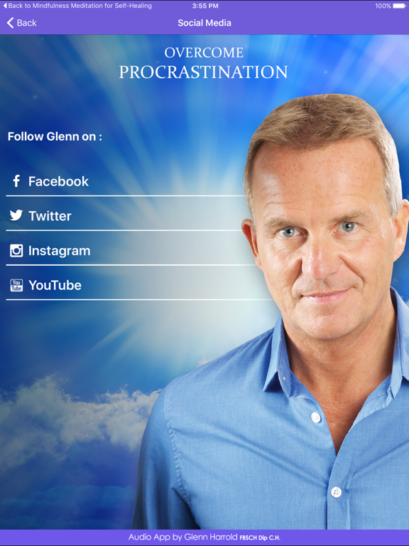 Screenshot #5 pour Overcome Procrastination Hypnosis by Glenn Harrold