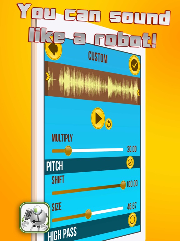 Screenshot #6 pour Robot Changeur de Voix Effets