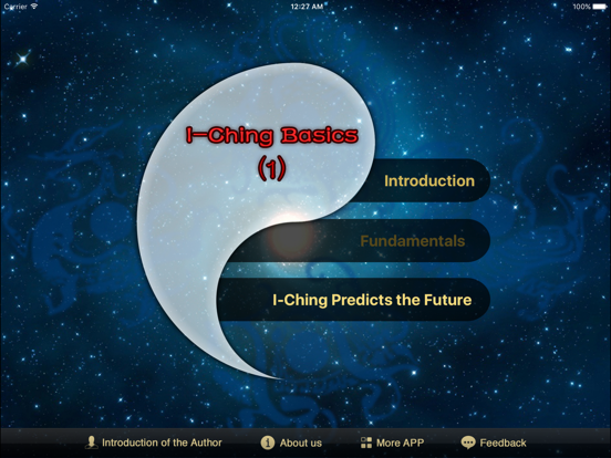 I-Ching Basics app screenshot