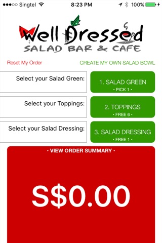 Well Dressed Salad Bar screenshot 2