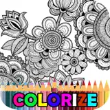 Mandala Adult Coloring Book Free Stress Relieving - App Icon