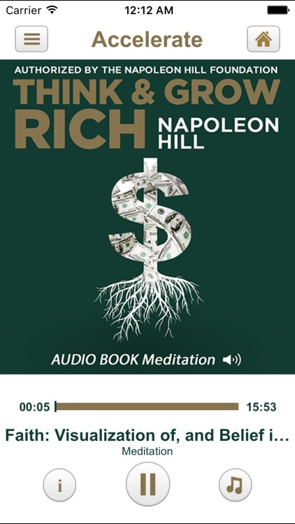 Think and Grow Rich by Napoleon Hill: Audiobook Meditation & Spiritual Program