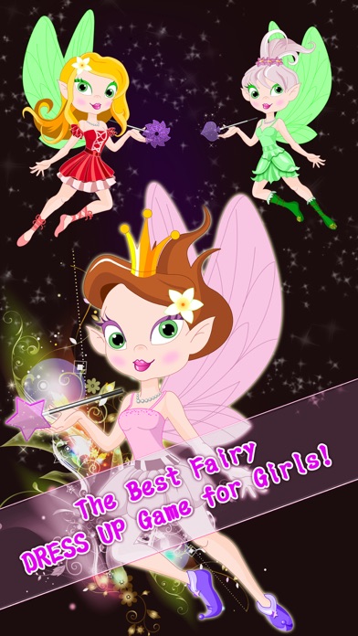 Screenshot #1 pour Prinsesse Fairytale Dress Up Games