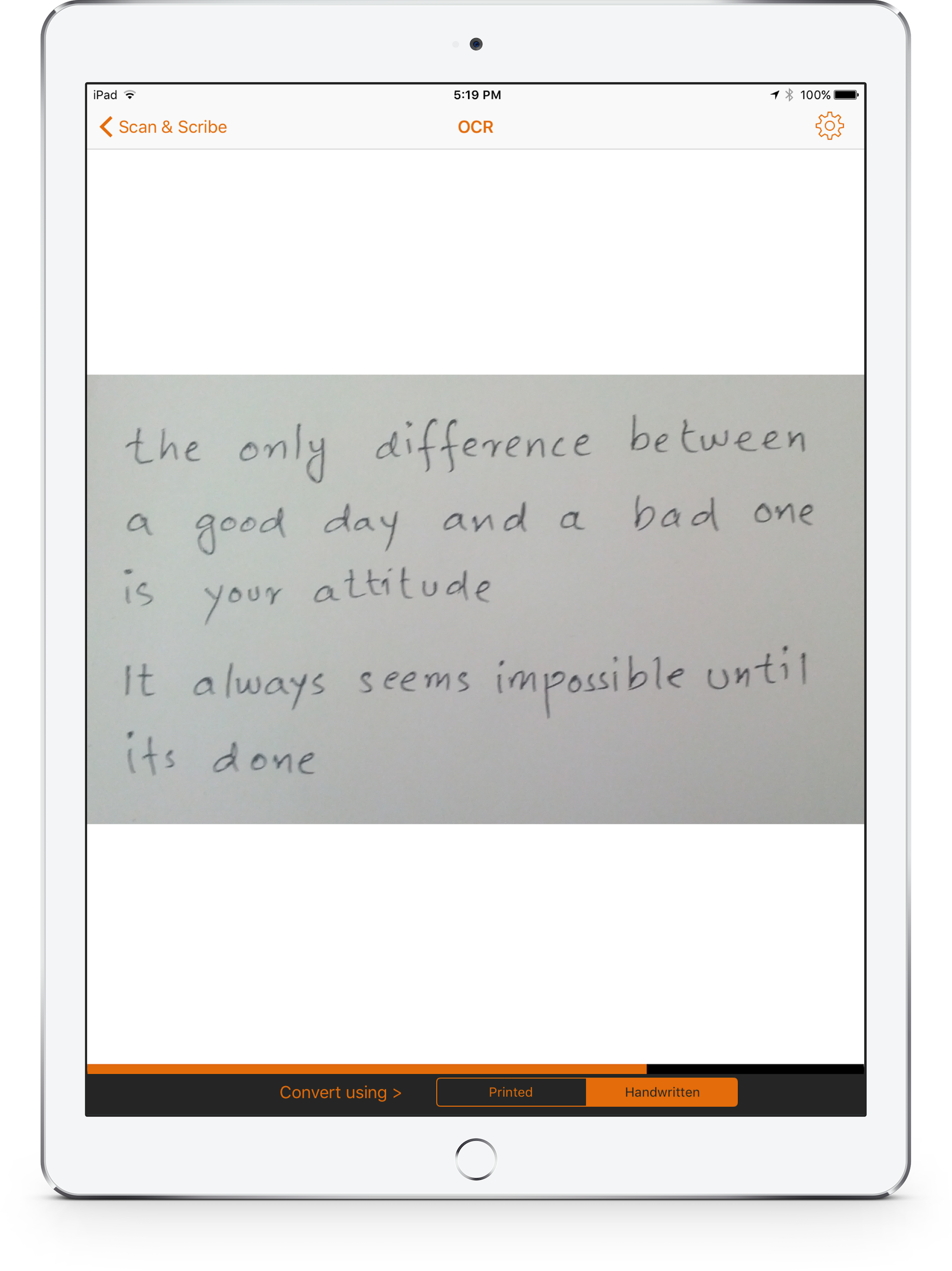 Scan & Scribe - Phone Docs OCR