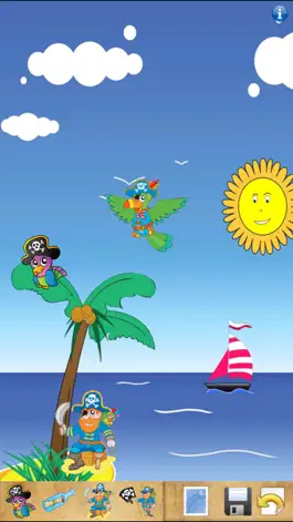 Game screenshot Pirate Sticker Book! hack