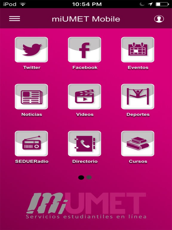 Screenshot #5 pour miUMET Mobile