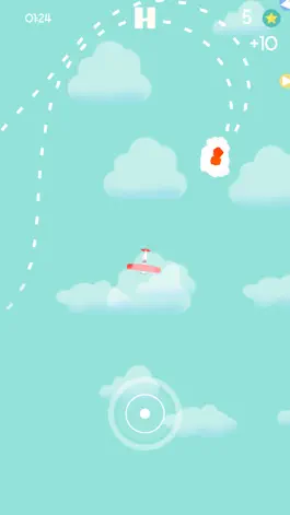 Game screenshot Airplane Missiles: Steer plane to avoid missiles apk