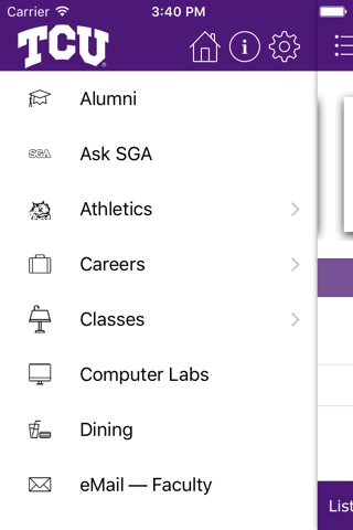 TCU Mobile screenshot 2