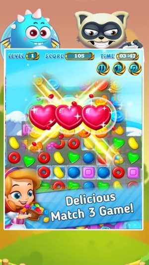 Crazy Frenzy Match-3 Puzzle(圖1)-速報App