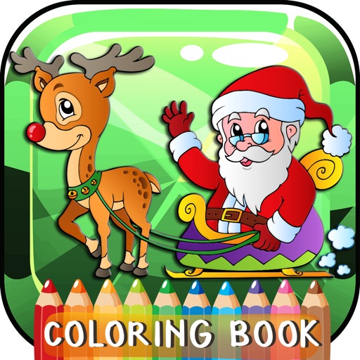 Christmas Coloring Book Free For Kids And Toddlers icon