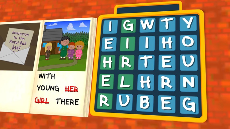 Storybook Wordsearch - The Glass Slipper