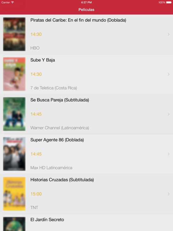Televisión Guatemala para iPad