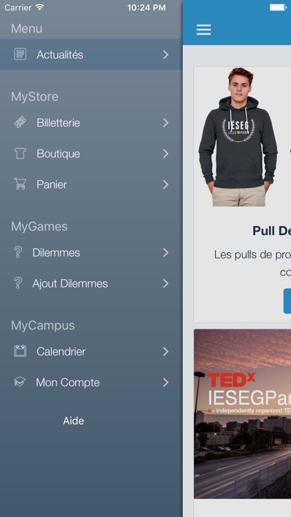 MyIÉSEG - L'Application des IÉSEG