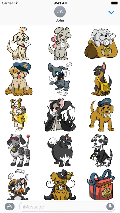 Puppygram Stickers