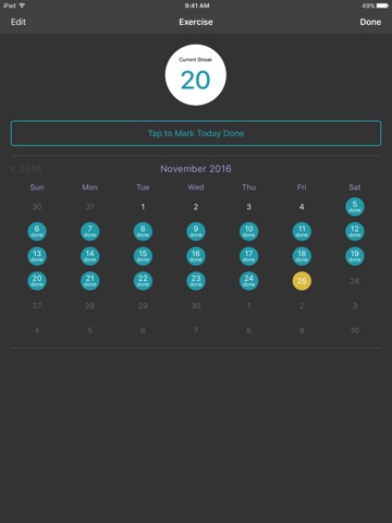 Goals - Build Discipline & Good Habits screenshot 2