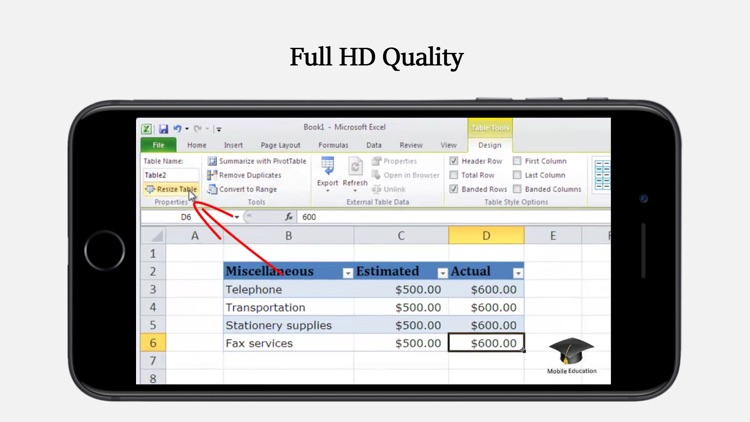 Full Tutorial for Microsoft® Excel HD