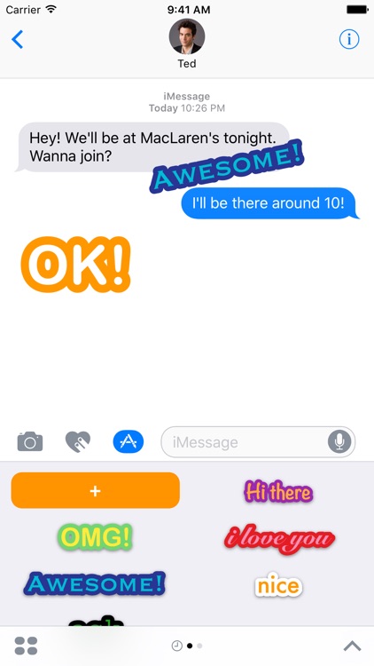 TextStickers for iMessage