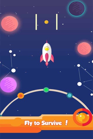 Space Mission-Endless Rocket Adventure through Galaxy screenshot 2