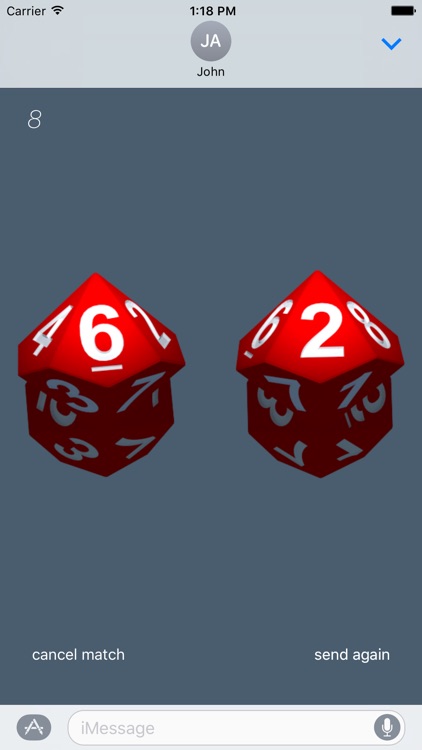 RPG D10 Role-Player Dice for iMessage