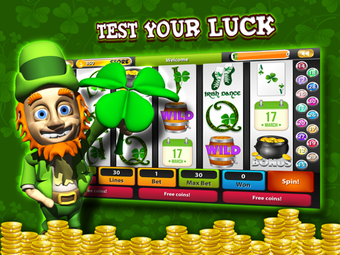 Screenshot #5 pour Lucky Irish Gold Slot Machines: Leprechaun fortune