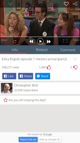 Game screenshot Extra English- Learning Conversation BBC Subtitles apk