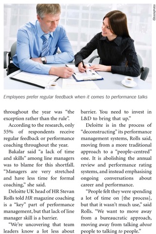 HR Magazine digital edition screenshot 4