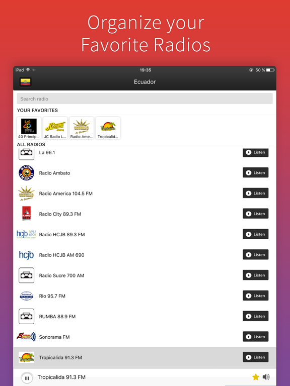 Screenshot #5 pour Radio Equateur - Las Radios ECU - FREE