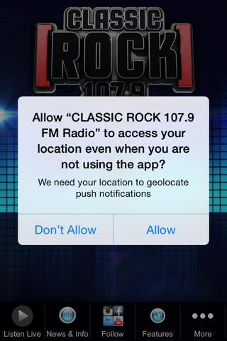 CLASSIC ROCK 107.9 FM Radio screenshot 3