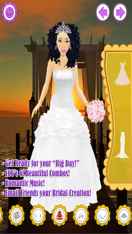 Bridal Salon Dress Up Fashion Girl Virtual Wedding