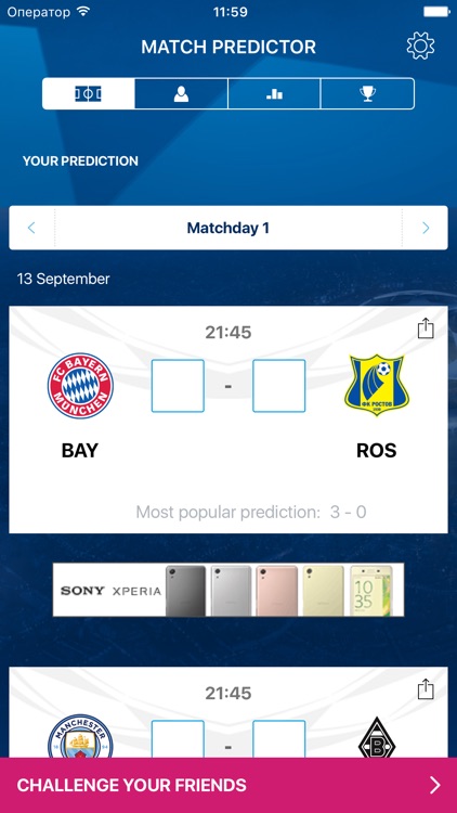 UEFA Champions League Predictor