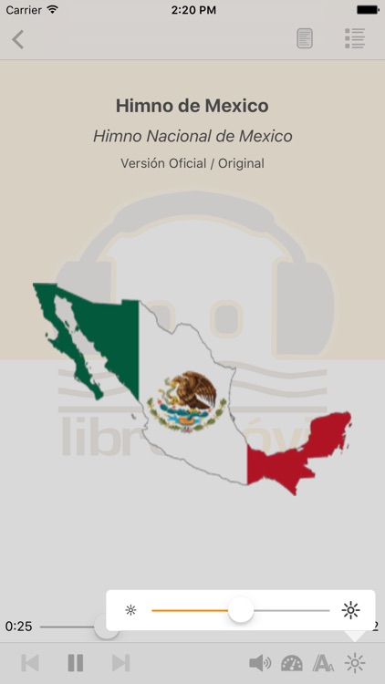 Himno Nacional Mexicano en Audio y Texto