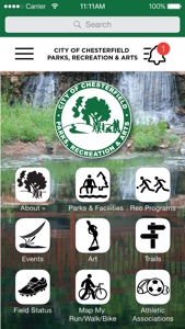 Chesterfield Parks screenshot #1 for iPhone