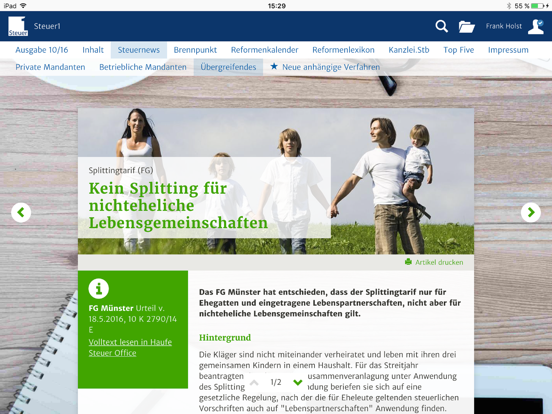 Screenshot #4 pour Steuer 1 Magazin