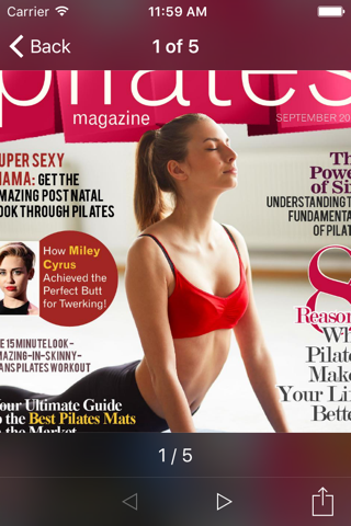 The Pilates Magazine screenshot 2