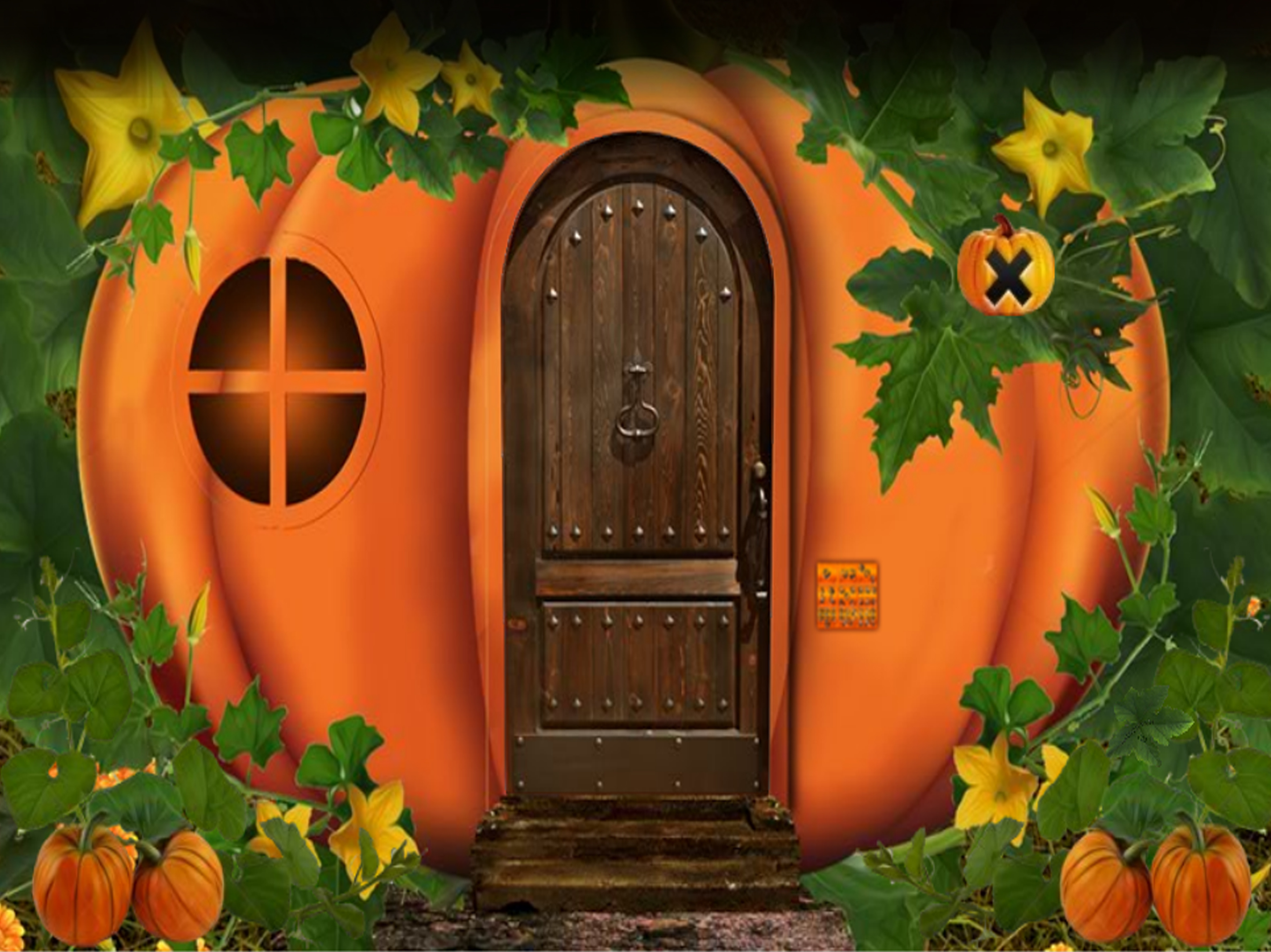 Pumpkin House Witch Escape
