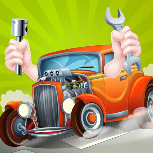 Car Factory Mechanic Simulator & Repair Shop Icon