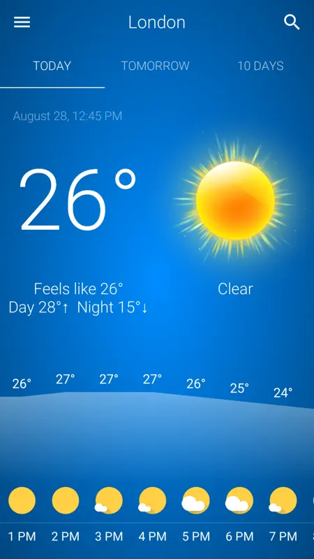 Weather: UK screenshot 1 of 5