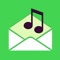 Song Express Pro allows you to send songs from your music library to your friends anywhere you go