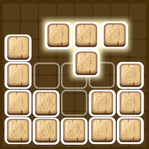 Wooden Block Puzzle Brain - pokefind tetris waze Icon