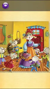 The Wolf and the Seven Kids Puzzle Jigsaw screenshot #1 for iPhone