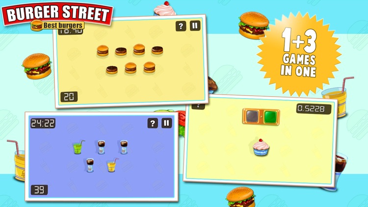 Burger Street - Cooking game