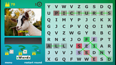 Screenshot #2 pour cWords - search hidden words puzzle with pictures