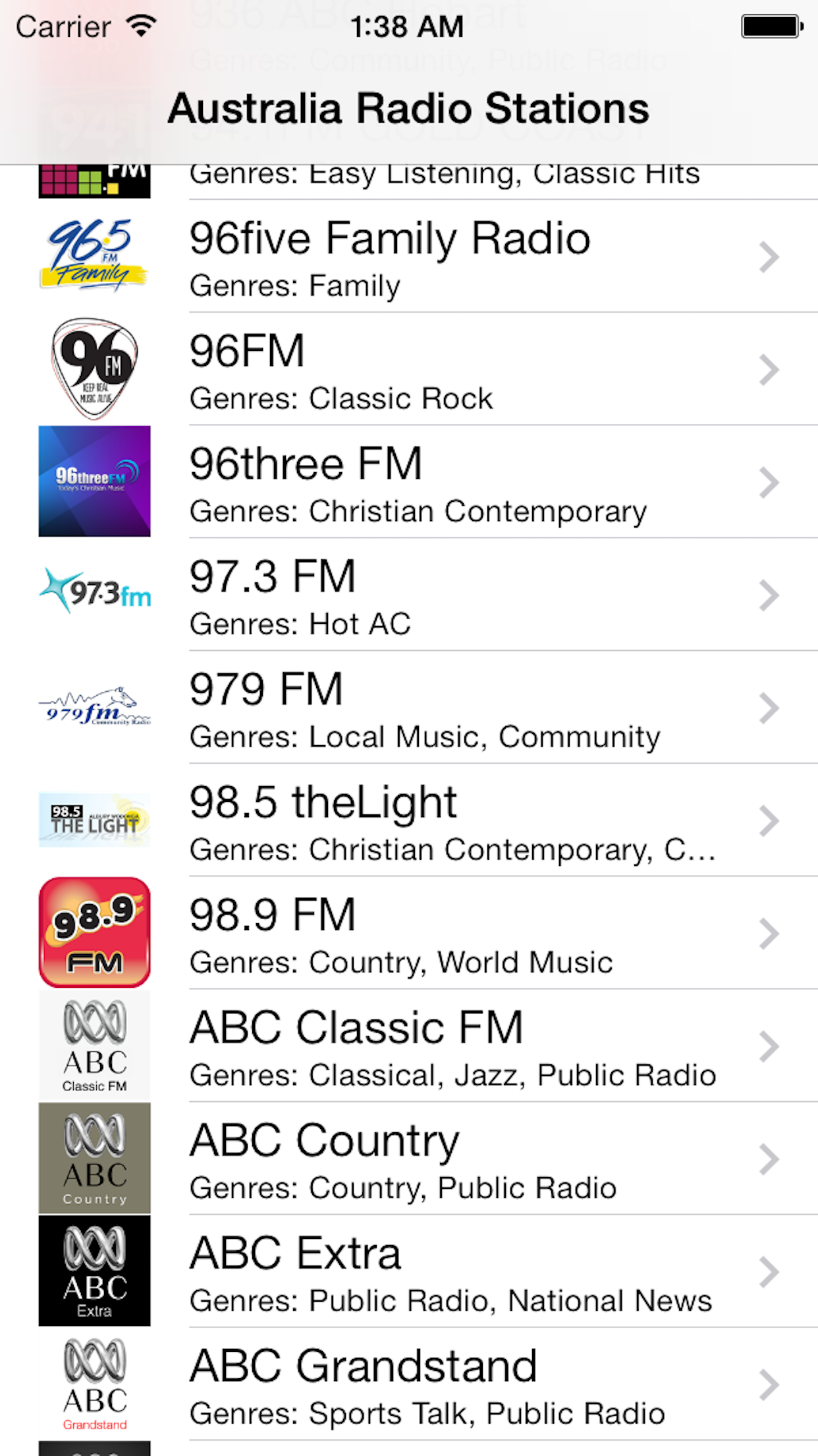 Australia Radio Live
