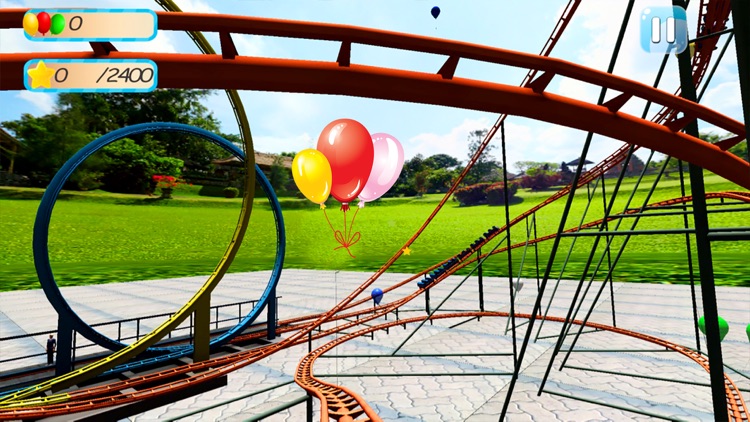 VR Scary Roller Coaster : Crazy Ride 3d