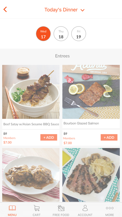 Real Meal Delivery iPhone screenshot 2 - Food & Drink app