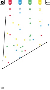 Drop Dots - Enjoy sound by physics dots screenshot #1 for iPhone