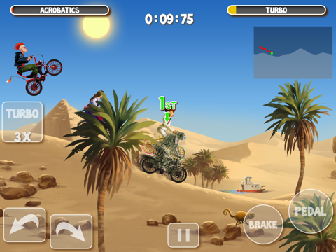 Screenshot #4 pour Crazy Bikers 2 jeux de course